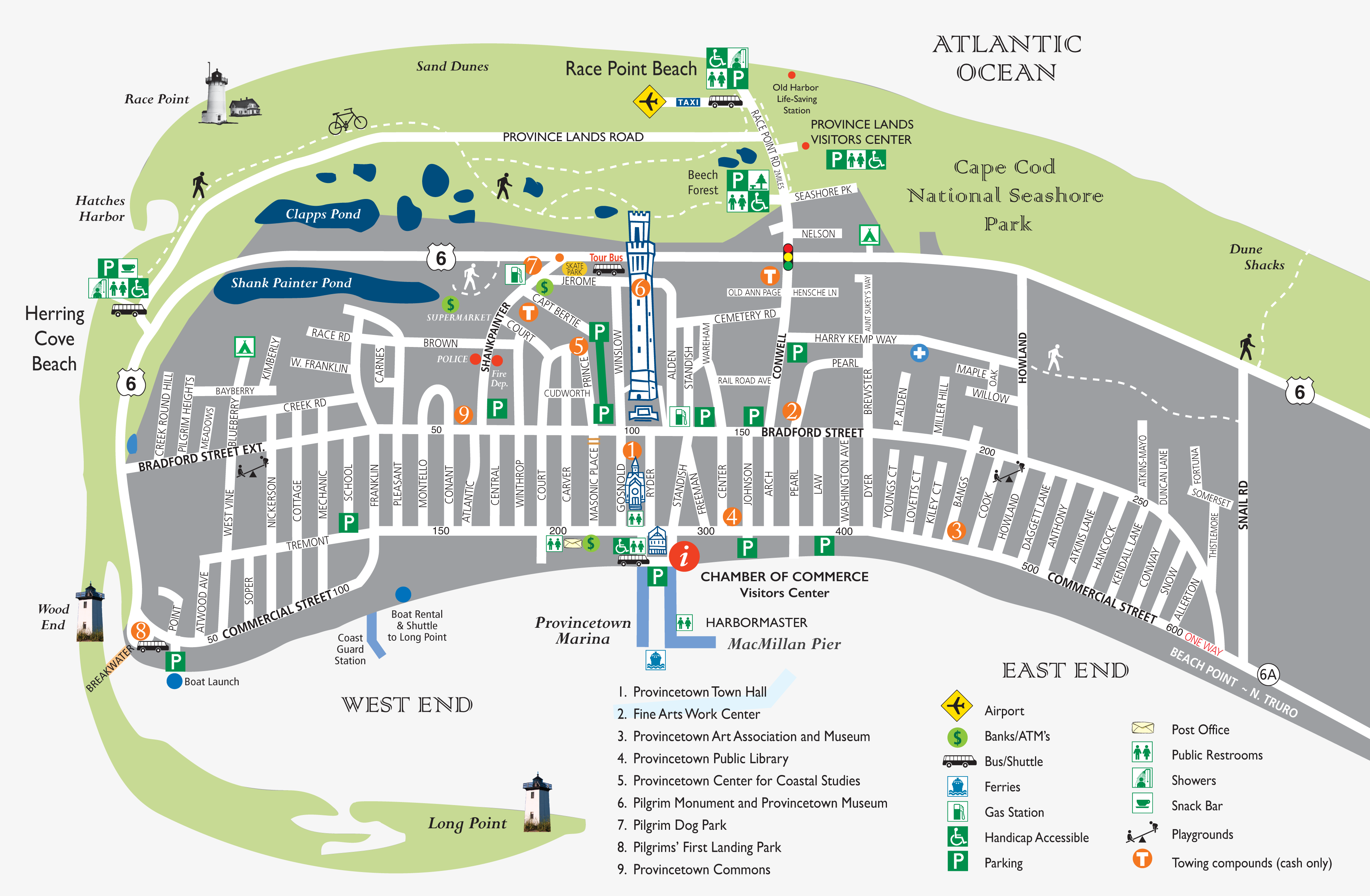 Provincetown Map