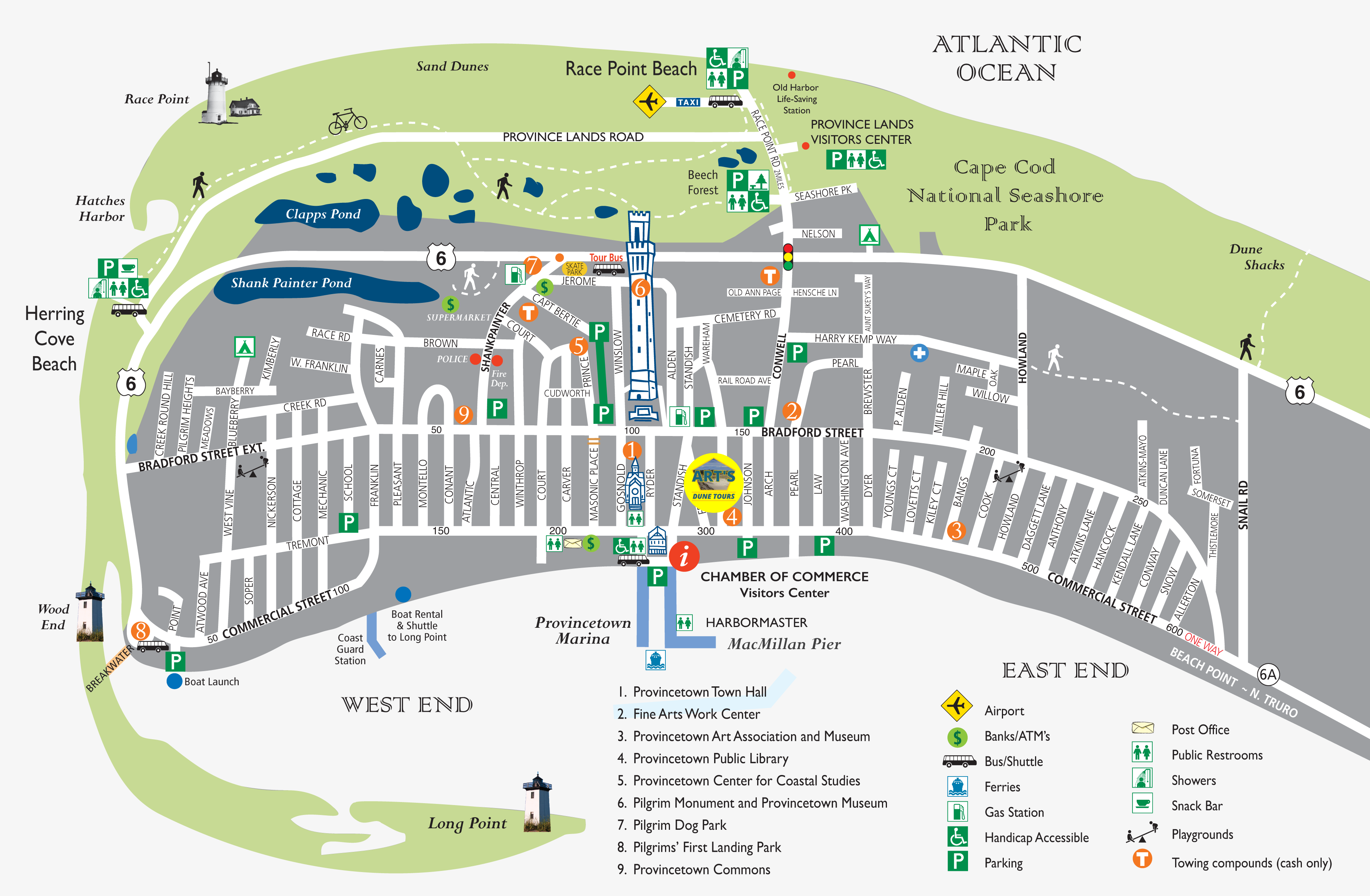 Provincetown Map