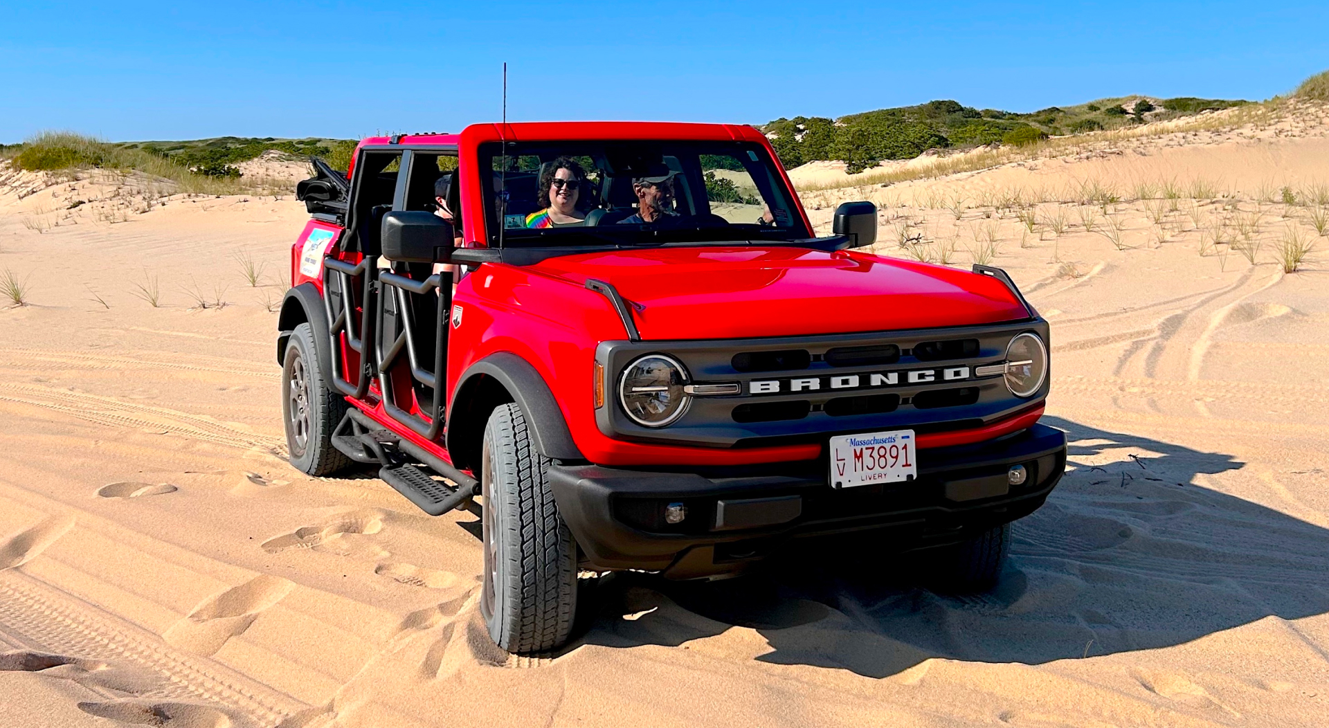 Ford Bronco on Dunes