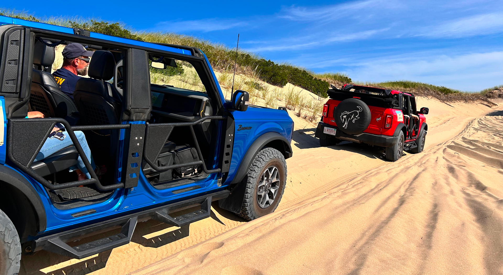 Ford Bronco on Dunes