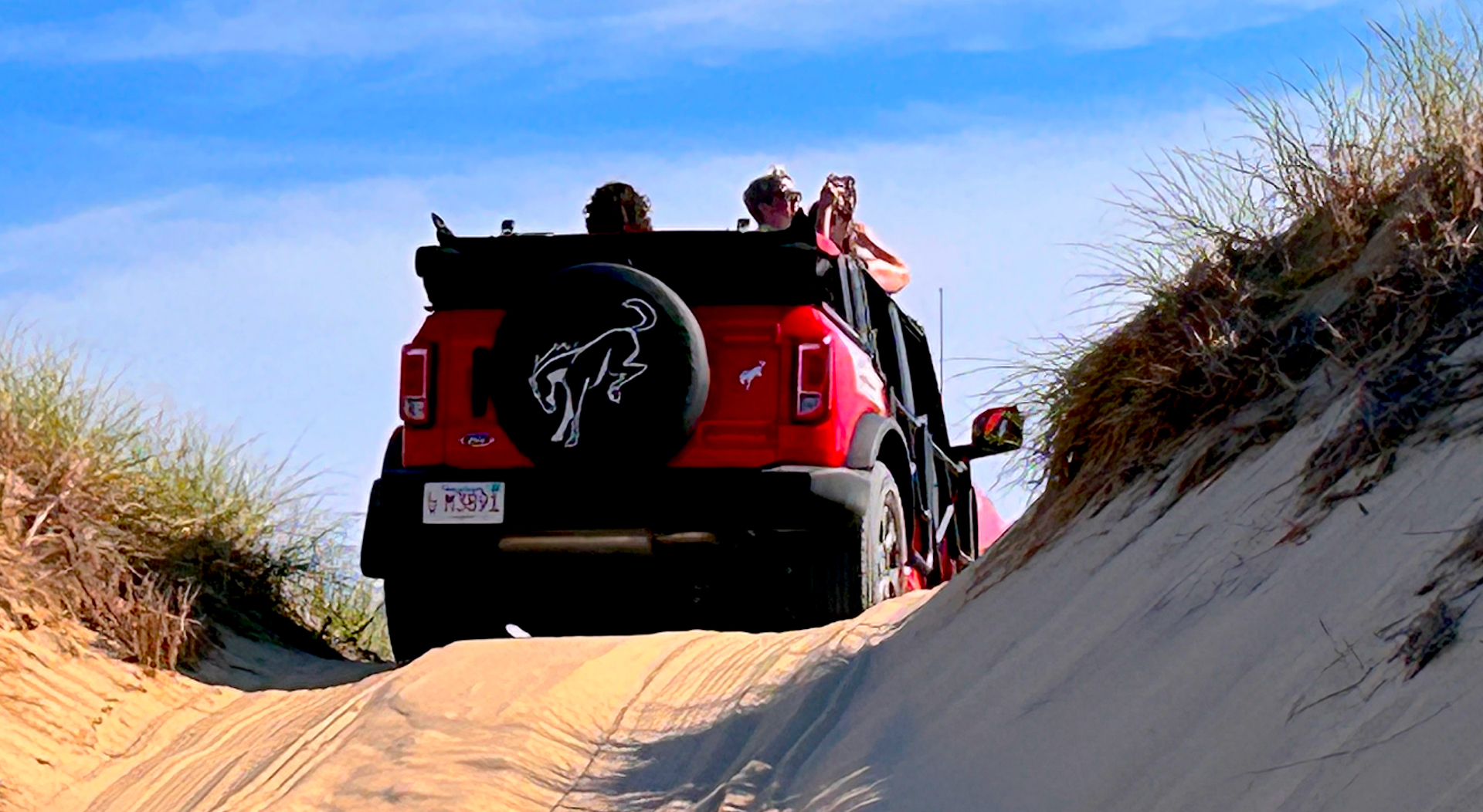 Ford Bronco on Dunes